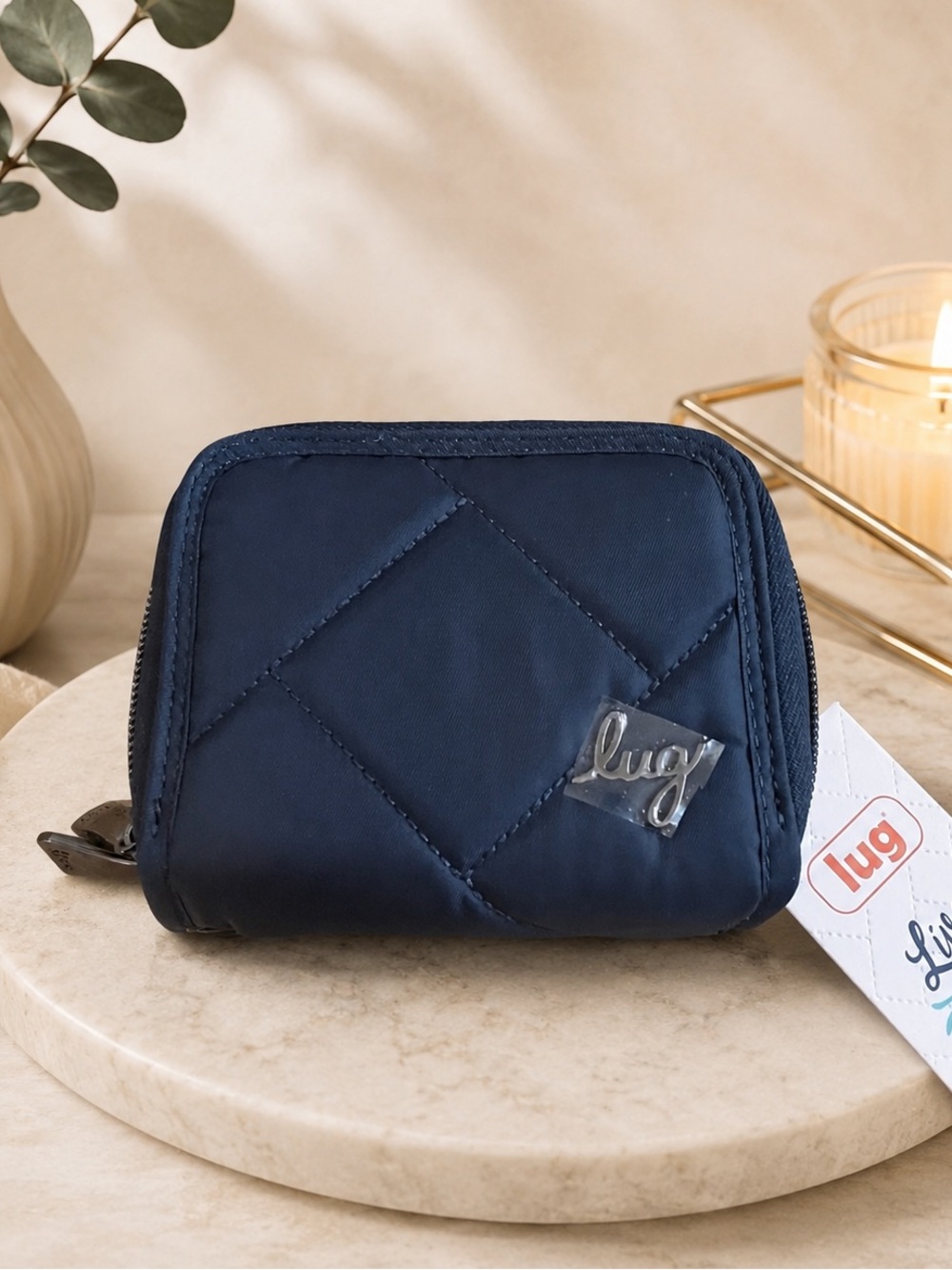 Lug Splits SE with contrast zip tape - Navy